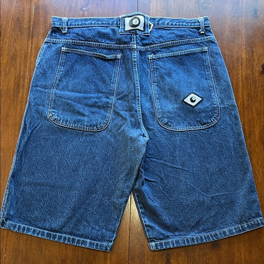 VTG Ocho Eight Ball Jorts Size 38